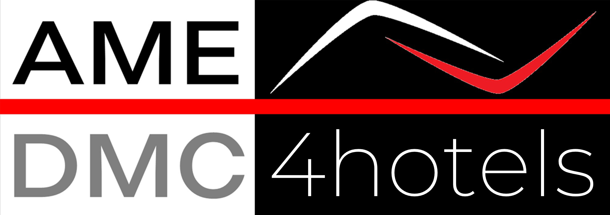 AME 4Hotels logo black